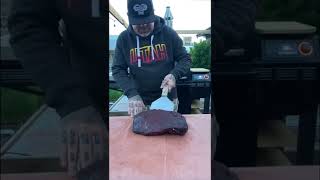 Wrapping a Brisket