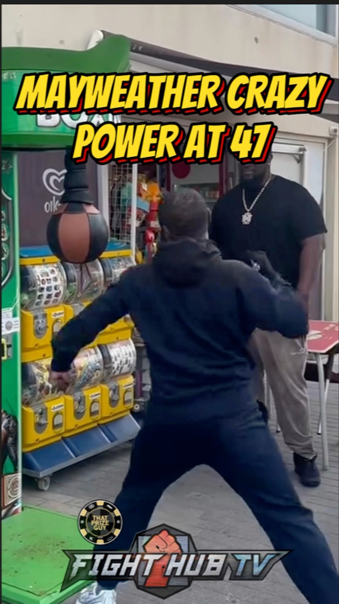 Floyd Mayweather SHOWS CRAZY ONE-PUNCH POWER at the age of 47!