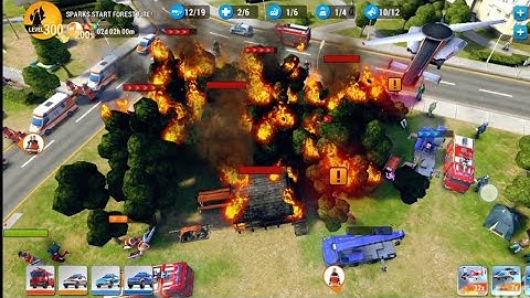 Emergency HQ | Campfire Spark start Forest Fire | EMHQ Gameplay