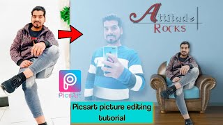 PicsArt Own Wall Effect | PicsArt Editing Tutorial | Picsart editing New Style