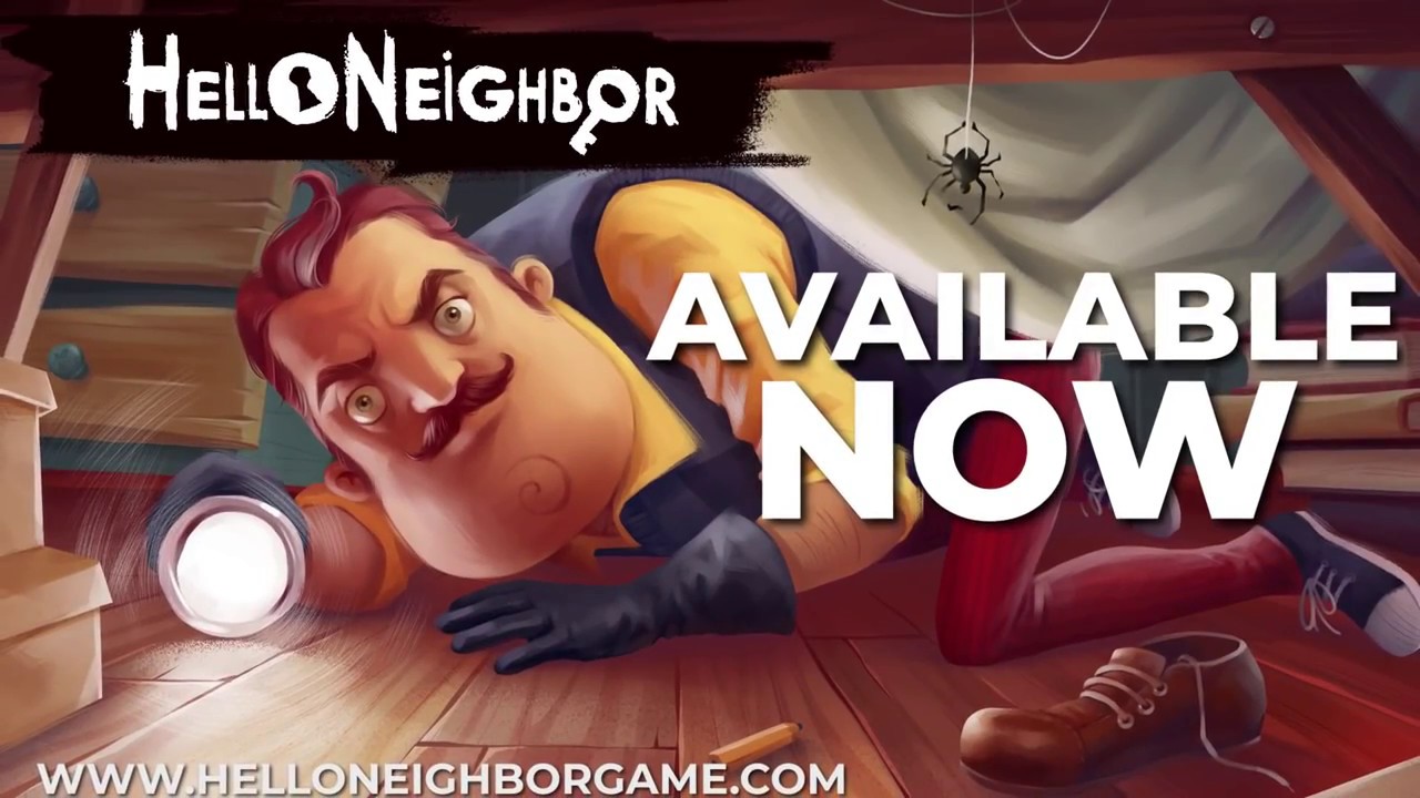 Hello Neighbor трейлер. Hello Neighbor SOS. Hello Neighbor 2016. Привет сосед релиз трейлер.