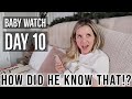 HOW DID HE KNOW THAT?! // BABY WATCH DAY 10 // BEASTON FAMILY VIBES