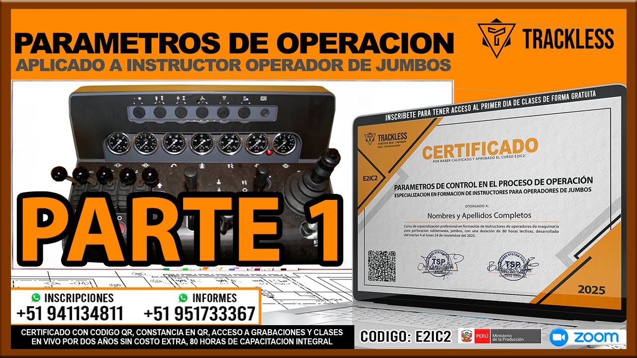 PARÁMETROS DE OPERACIÓN - PARTE 1