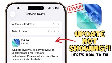 iOS 26 Update Not Showing | Update iOS 26 on ANY iPhone