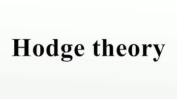 Hodge theory
