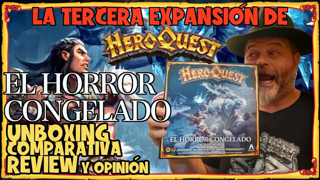 HeroQuest El Horror Congelado Pack Misión