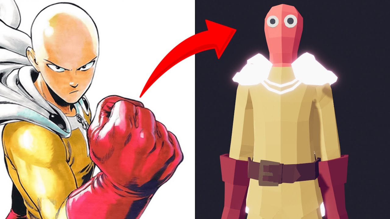 HOW TO MAKE SAITAMA IN TABS  - 2025 mode | UNIT CREATE
