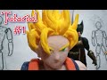 juguetes artesanal GOKU SS2 (figura articulada casera) TUTOTIAL #01 parte 1