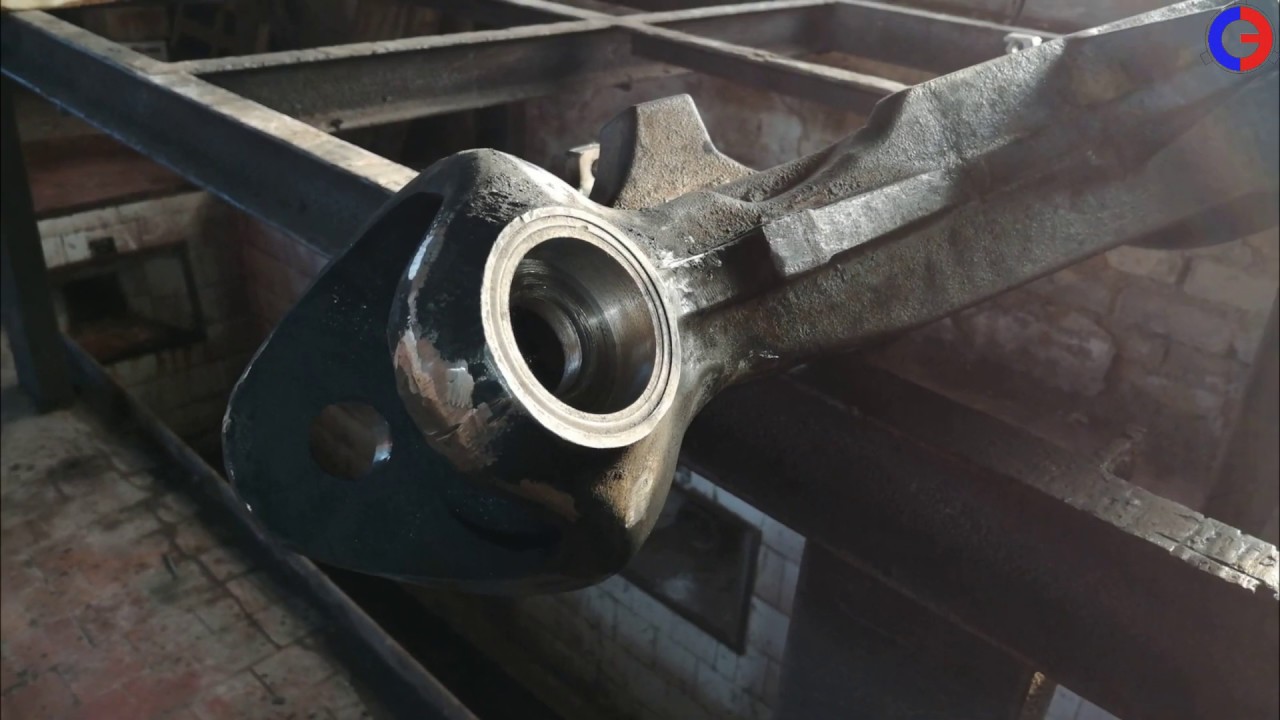 Расточка посадочных мест под подшипники шкворня поворотного кулака ...