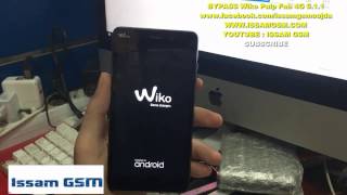 Wiko Pulp Fab 4G HOW REMOVE FRP BYPASS GOOGLE ACCOUNT