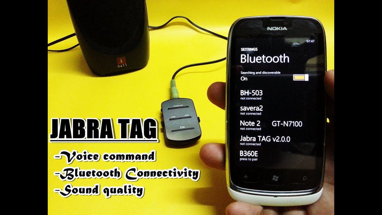 Jabra Tag - Voice Command Review - YouTube