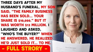 My Son Tried To Take My House And Company — Until I Revealed The Real Owner!