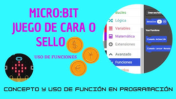 Cara o Sello: Aprende a Programar con Funciones en MakeCode y Micro:bit