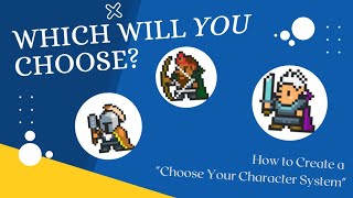 How to Create a "Choose Your Character System" | RPG Playground | Free, No-Coding, RPG Creator, screenshot 1