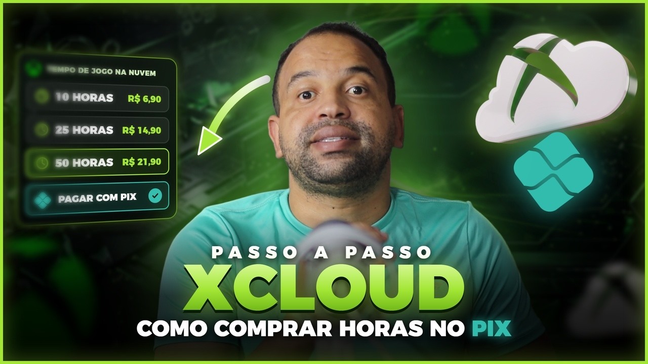 XCLOUD: COMO COMPRAR HORAS COM PIX? PASSO A PASSO!