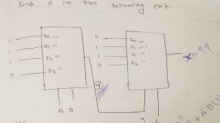 mux problems on cascade connection of two multiplexers / problems on multiplexers / multiplexer prob