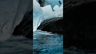 Glacier Ice Passage — A Soft Ambient Drift | Life in a Blink #healingscenery screenshot 1