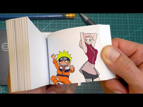 Naruto Dance Flipbook - 2 Phut Hon (Naruto x Sakura x Hinata x Tsunade x Tenten)