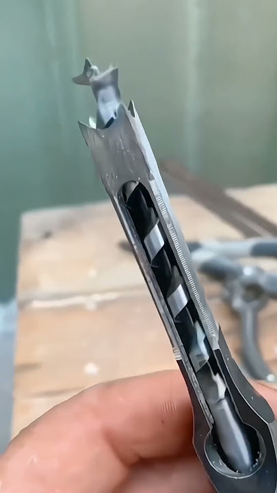 Hollow Chisel Mortise Drill Tool  #tool #tools #wood #diy #woodworking #automobile #machine