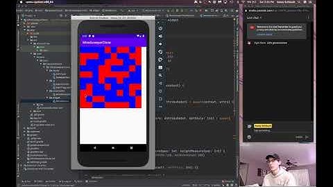 Creating a Minesweeper Clone Video Game LIVE