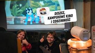 The second part of the camper trip | Rain, cinema in the camper and everyday life on the road