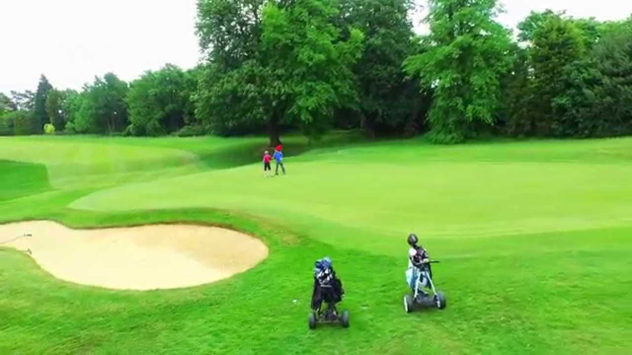Porters Park Golf Club Hole 18 FlyThru YouTube