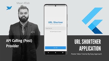 Flutter Tutorial | URL Shortener Application with Provider and Api Calling