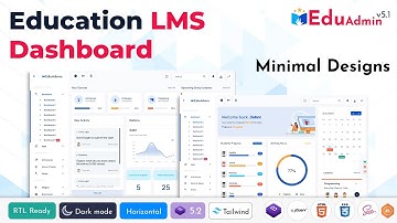 Courses Dashboard Template – Manage Classes, Students & Progress with an Intuitive UI