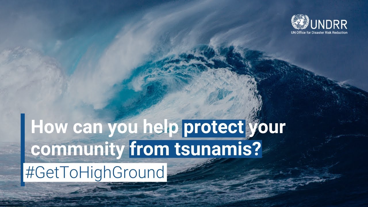 How can you help protect your community from tsunamis? #GetToHighGround