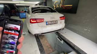 Audi A6 Thor Elektronik Egzoz Sistemi - Audi A6 Thor Electronic Exhaust w/ Emil Exhaust