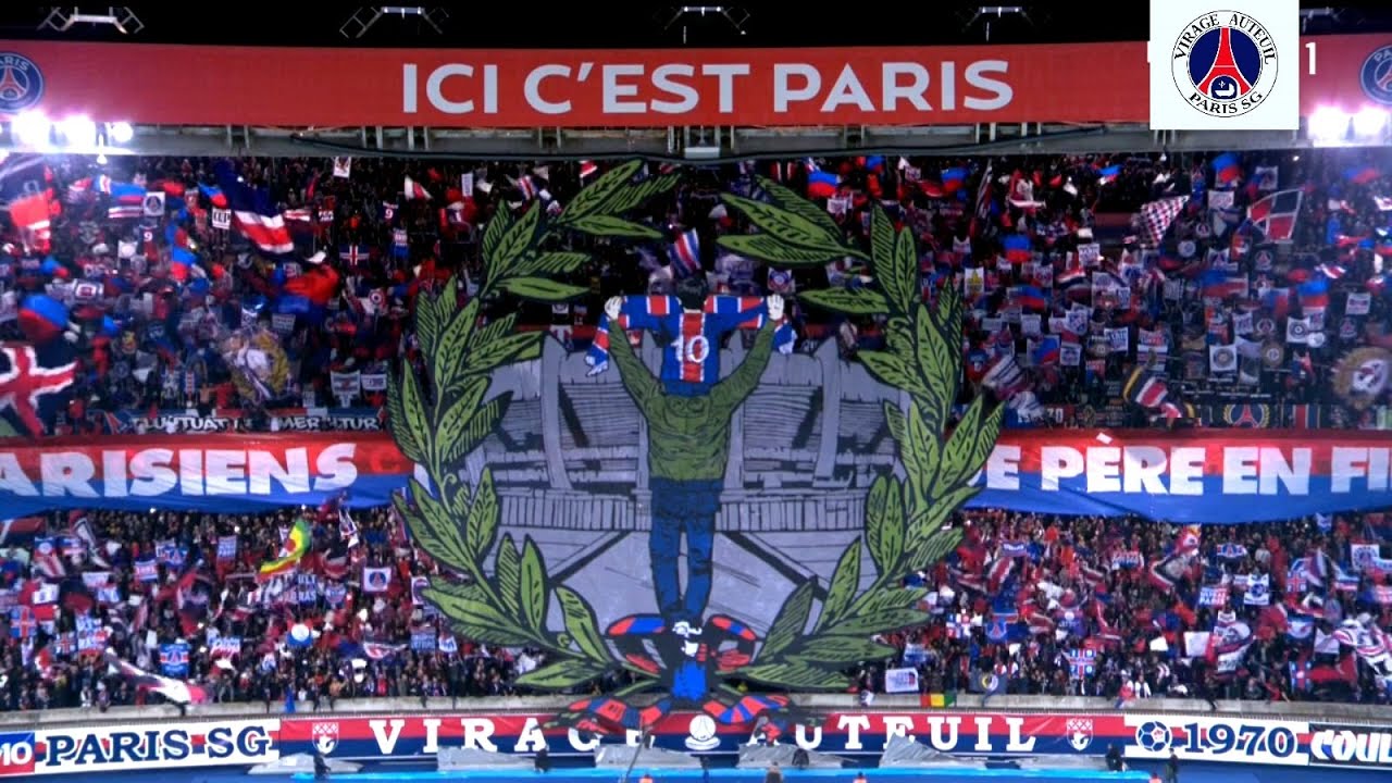 ULTRAS PSG VS NAPOLI - TIFO & AMBIANCE DU CUP 