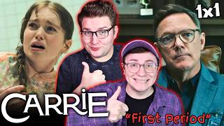Mike Flanagan's CARRIE (1x1) is TWO THUMBS UP! *REACTION* FIRST TIME WATCHING! "FIRST PERIOD" 🩸