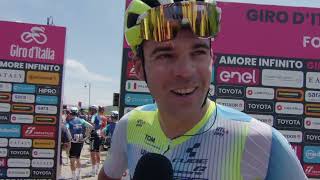 Lilian Calmejane - Interview au départ - Etape 11 - Tour d'Italie 2024
