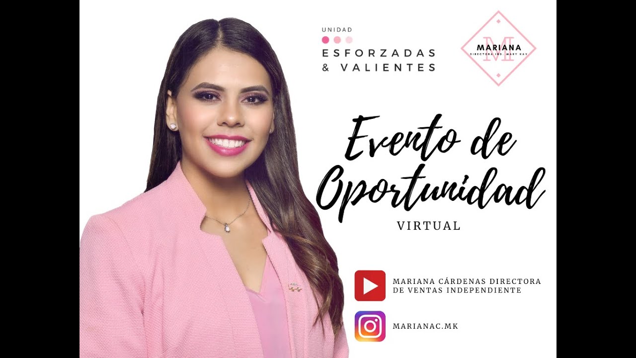 Compartiendo la Oportunidad Mary Kay - YouTube