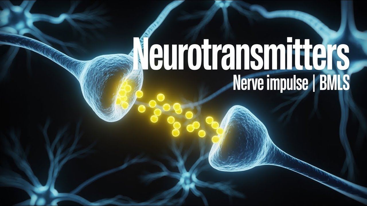 Role of Neurotransmitters in Nerve Impulse Transmission | Human Physiology | BMLS