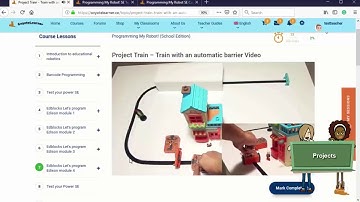 Edblocks Tour - Programming My Robots! e-course
