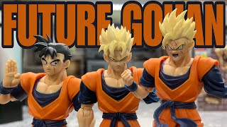 Three Gohan In One Figure