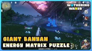 Wuthering Waves | Giant Banyan | Dim Forest | Energy Matrix Puzzle Solution