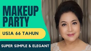 Tutorial Make Up Super Elegant Usia 66 Tahun