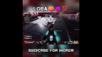 LOBA got that PEACH!!! lmao (Apex Legends) #shorts