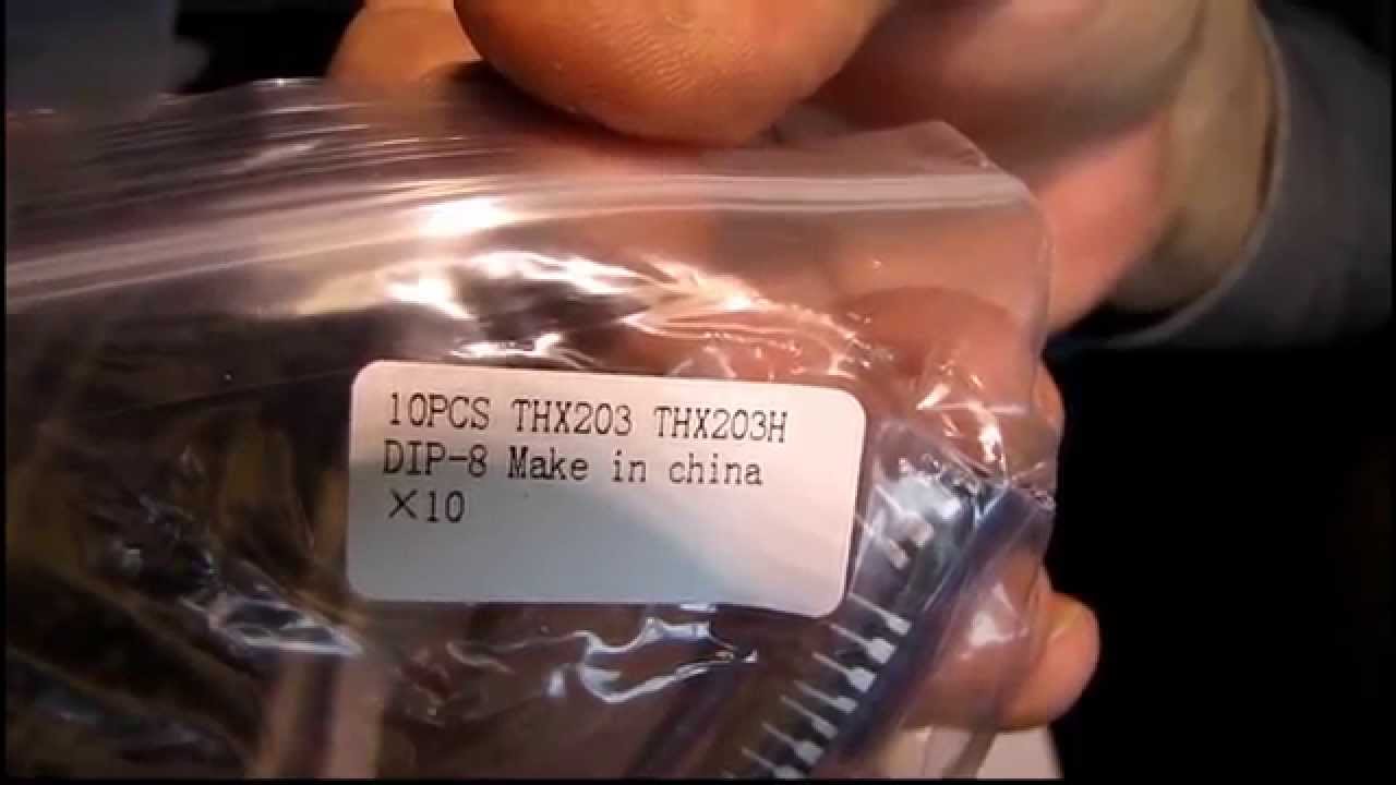 THX203 из Aliexpress - YouTube