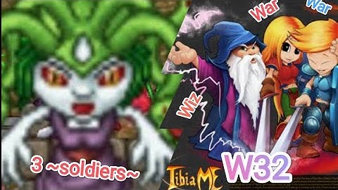 #tibiame #tibia  Tibiame. King Medusa [Gorgoros]. Team ~3~ war/wiz/war . Poland Arm W32