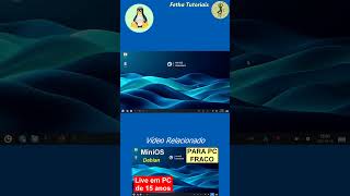 MiniOS Linux. Rápido e Simples. Ideal para PC FRACO. ObServações INICIAIS