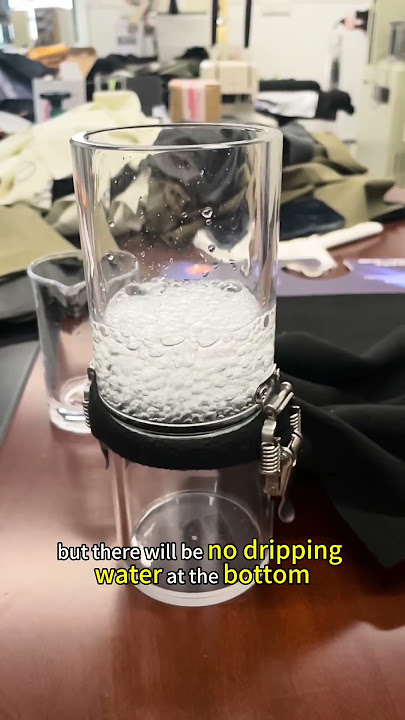 Waterproof & Breathable Menstrual Underwear Fabric Test | BING TECH #underwear #menstruation #wear