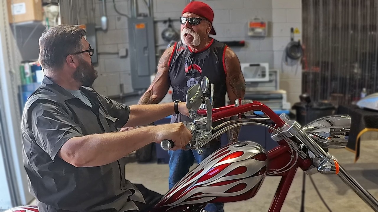 I Met Paul Sr! Can We Get This Display Bike Running? - YouTube