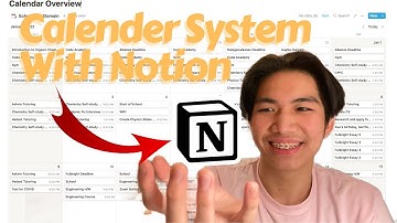How to Create a Calendar with Notion for Student Life | Beginner Friendly Tutorial