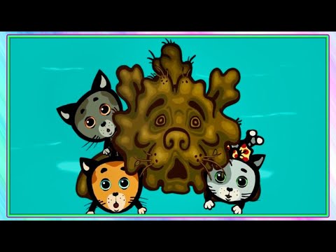 😻😻😻Три котенка - 😎 Не пойдем одни к реке (5 серия - 1 сезон) | Мультфильм про котят 🐾