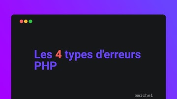 Les 4 types d