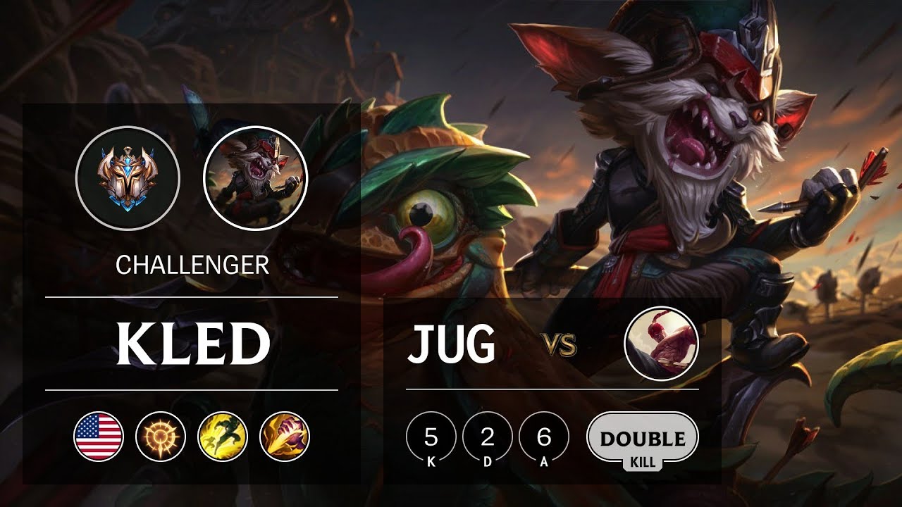 Kled Jungle vs Lee Sin - NA Challenger Patch 9.17