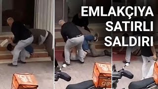 @NTV  Esenyurt'ta emlakçıya satırlı saldırı kamerada Resimi